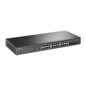 TP-Link JetStream TL-SG3428X commutateur réseau administrable L2+/L3 Gigabit Ethernet (10/100/1000) 1U noir