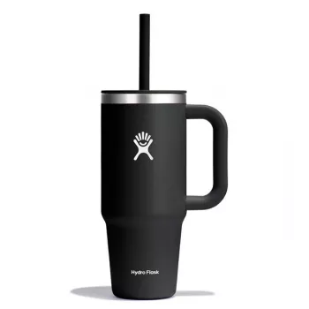 Gobelet isotherme Hydro Flask 24 Oz All Around Travel Tumbler (710 ml) - noir