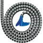 Gaine spirale HellermannTyton 161-64301 Spiralflex SFPP, polypropylène, noir, diamètre extérieur 10 mm, longueur 25 m, -60 à 110 °C
