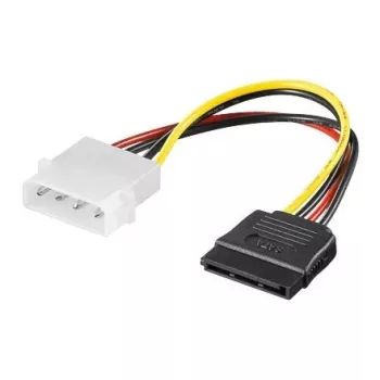 Câble d'alimentation S-ATA EXSYS 1 x 4 broches vers 1 x 15 broches, 15 cm (EX-K3610)