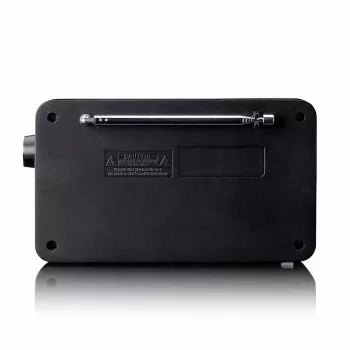 Radio portable DAB+/FM Lenco PDR-033BK avec Bluetooth et batterie rechargeable - noire