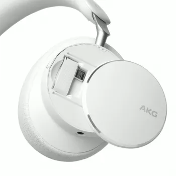 Casque sans fil circum-aural AKG N9 Hybrid avec ANC adaptatif, Bluetooth 5.3 - blanc