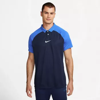 Nike Academy Pro Men's Short Sleeve Polo Shirt Obsidian/White DH9228 451 L