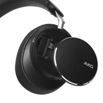 Casque circum-aural sans fil AKG N9 Hybrid avec ANC adaptatif, Bluetooth 5.3, noir