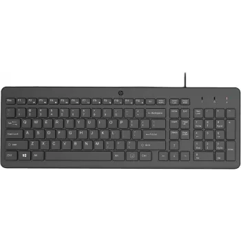 Clavier filaire HP 150 turc Q USB noir 664R5AA#AB8