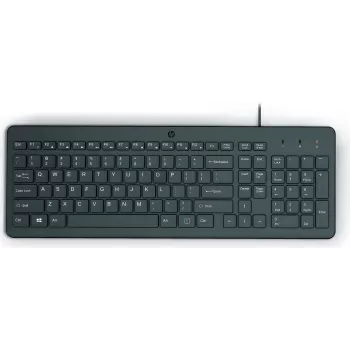 Clavier filaire HP 150 Swiss 2 (QWERTZ), noir 664R5AA#UUZ