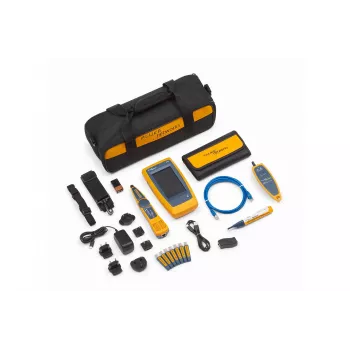 Kit testeur de câbles réseau et Ethernet industriel Fluke LIQ-KIT-VFL-FBRLRT avec VFL et mesureur de puissance fibre 5584503