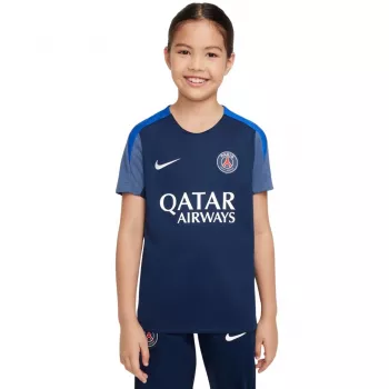 Maillot de football enfant Nike Paris Saint-Germain Strike bleu marine M