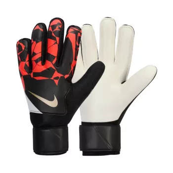 Gants de gardien de but Nike Match, noir/rouge, HQ0257 011, taille 7