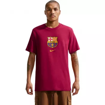 T-shirt Nike FC Barcelona pour hommes rouge XL Style IM1659