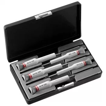 Facom AEX.J1 ensemble de tournevis de précision Micro-Tech Torx 5 pièces T6-T10