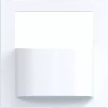 HAGER WAN7030WG module détecteur de présence, 360° PIR, montage 1,1-2,2 m, blanc polaire