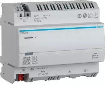 Passerelle IP KNX Hager Domovea basic TJAS671 serveur domotique