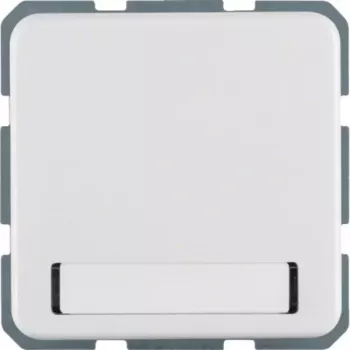 Prise Schuko Hager WWS1114PW, blanc polaire brillant, 16 A, montage encastré