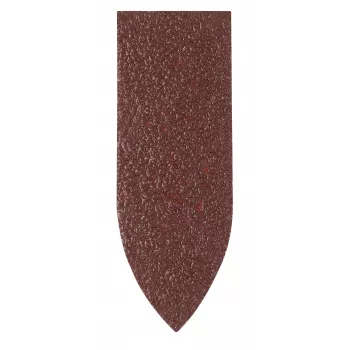 Feuille abrasive delta Bosch grain 240, fixation auto-agrippante, coin 32 mm, lot de 5 2609256A40