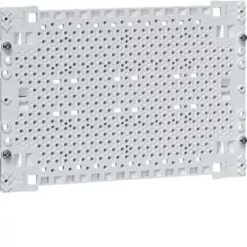 Plaque de montage Hager UM00M0, plastique, 175 x 250 mm, grise