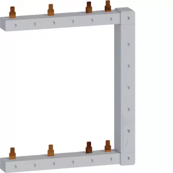 Barre de phase verticale HAGER KCF563R à droite 2 pôles 3 modules 63 A