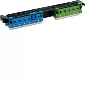 Barrette de raccordement supplémentaire Hager VZ463 Volta 3 rangées