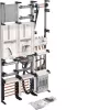 Champ complet transformateur de courant Hager universN 250 A 5 pôles 1350 mm UF53WBW1