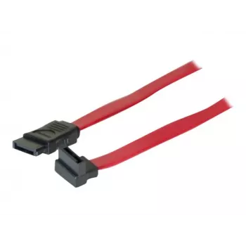 TECLINE Câble SATA, 7 broches SATA mâle vers 7 broches SATA mâle, 1,0 m, rouge 314000