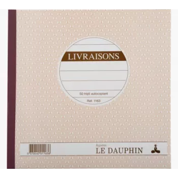 Le Dauphin Manifold Livraisons, 210 x 210 mm, tripli (1163D) - 1 pièce (1163D)