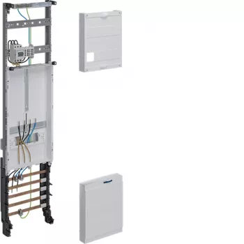 Hager ZH33Q7NT universZ tableau de comptage complet 1050x250mm triphasé 1 emplacement de compteur 10mm² avec fonction de sectionnement