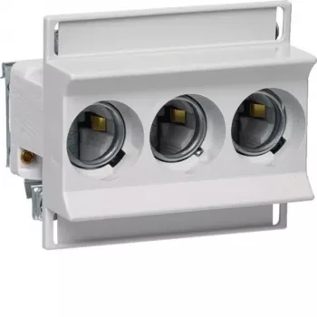 HAGER LD02K63-3SS porte-fusible D02 63A 3 pôles en céramique