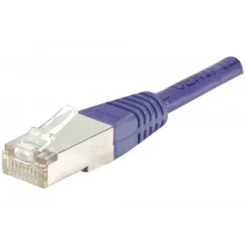 EXERTIS CONNECT câble patch F/UTP CAT6 violet 5m avec protection anti-pliure slim 234200