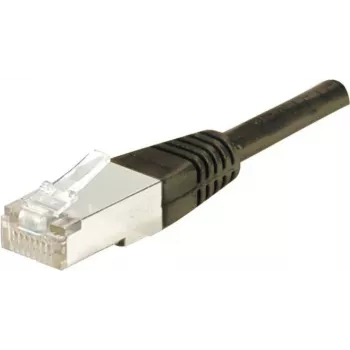 Câble de raccordement réseau Cat6 F/UTP Exertis Connect 234270, 15 m, noir