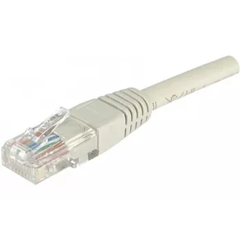 Câble de raccordement Cat6 U/UTP EXERTIS CONNECT, RJ45, gris, 1,5 m, anti-accroche, cuivre EXC240960