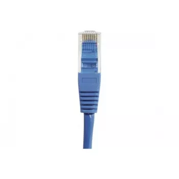 Câble de raccordement Cat.6 U/UTP EXERTIS CONNECT, RJ45, bleu, 20 m, anti-accroche 246762