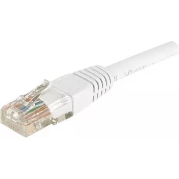 Câble de raccordement CAT.6 U/UTP EXERTIS CONNECT, 2 m, blanc, RJ45, protection du loquet 246785