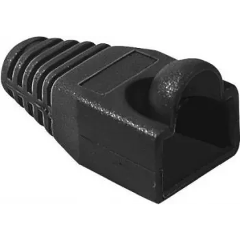 EXERTIS CONNECT protection anti-accroche RJ45 pour câble rond, noir, lot de 10 253166