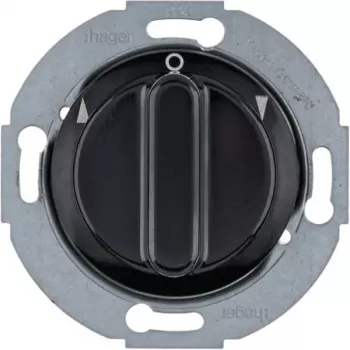 Hager interrupteur rotatif pour store 1 pôle pièce centrale WTE6161BG (WTE6161BG)