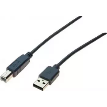 Câble USB 2.0 Exertis Connect 532408, USB-A vers USB-B, 1,8 m, gris