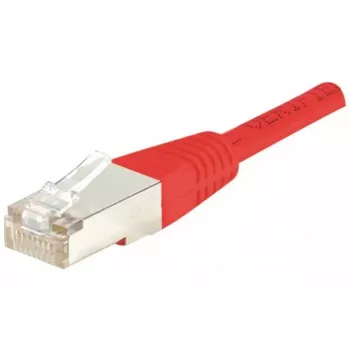 EXERTIS CONNECT Câble patch Cat.5e F/UTP, RJ45, rouge, 0,5 m 847163