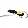 EXERTIS CONNECT Bracelet antistatique – Bande de mise à la terre ESD avec cordon spiralé, 1 MΩ, réglable (904500)