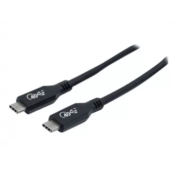 Exertis Connect Câble USB4 USB-C vers USB-C 80cm 8K 100W noir 532600