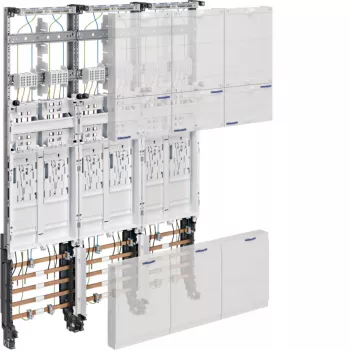 HAGER ZL3EN26 Panneau de compteur universel 6 points BKE-I triphasé 1050mm