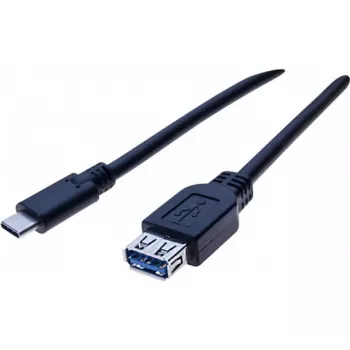 Câble adaptateur USB-C vers USB-A EXERTIS CONNECT, 50 cm, noir 150319
