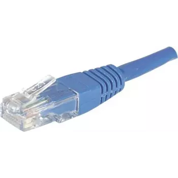 Câble patch Cat.6 U/UTP EXERTIS CONNECT, RJ45, bleu, 1,0 m, protection de la languette 246710