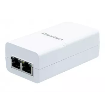 Dexlan Injecteur PoE Gigabit Ethernet, 15,4 W (321015)