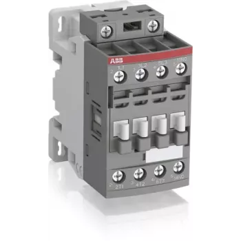 Contacteur ABB AF16-30-01-13 3 pôles, bobine 100-250V AC/DC, 18A, contact auxiliaire 1NO 1SBL177001R1301