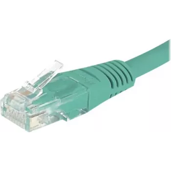 Câble de raccordement Cat6 U/UTP EXERTIS CONNECT, 5 m, vert, RJ45, protection de la languette 244750