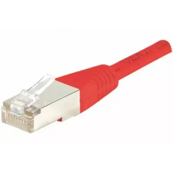 Câble de raccordement Cat.6 F/UTP EXERTIS CONNECT, rouge, 0,5 m, embout slim anti-accroche 842053
