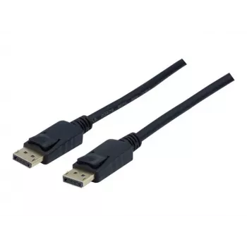 Câble DisplayPort exertis Connect 1 m noir DP 1.1 mâle vers mâle 127000