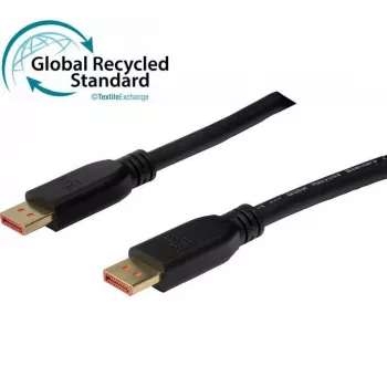 Câble DisplayPort 2.1 Exertis Connect, 80 Gbit/s, UHBR20, 4:4:4, GRS, DisplayPort mâle vers DisplayPort mâle, 3,0 m (127247)