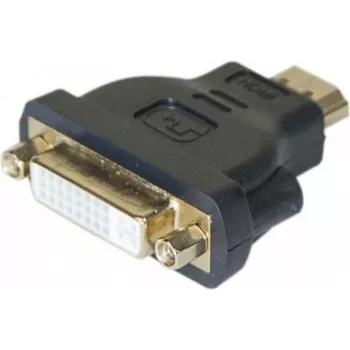 Adaptateur HDMI vers DVI-I EXERTIS CONNECT, HDMI mâle vers DVI-I 24+5 femelle, noir 127951