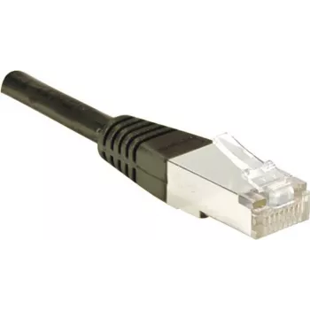 Câble réseau de raccordement Cat6 F/UTP Exertis Connect 234230 1 m noir