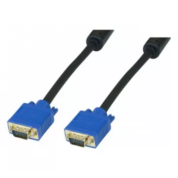 Câble SVGA Premium EXERTIS CONNECT, 2,0 m, 15 broches, broche 9 avec 5 V, mâle vers mâle, noir EXC138701